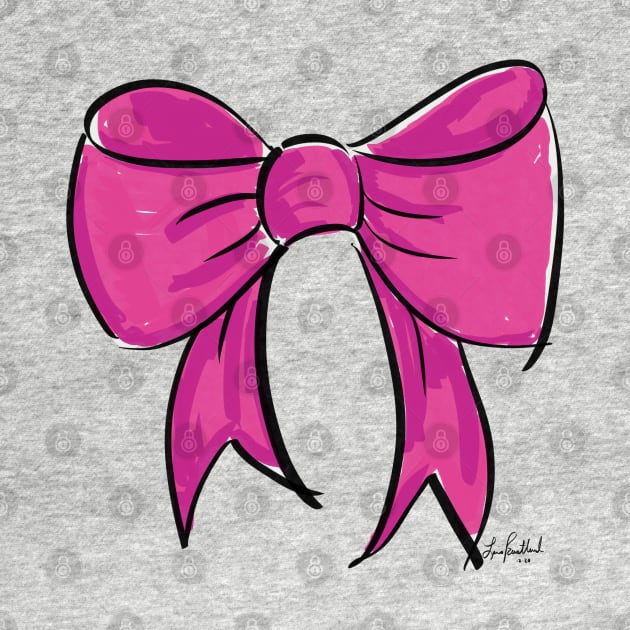 Pink Bow by loeye